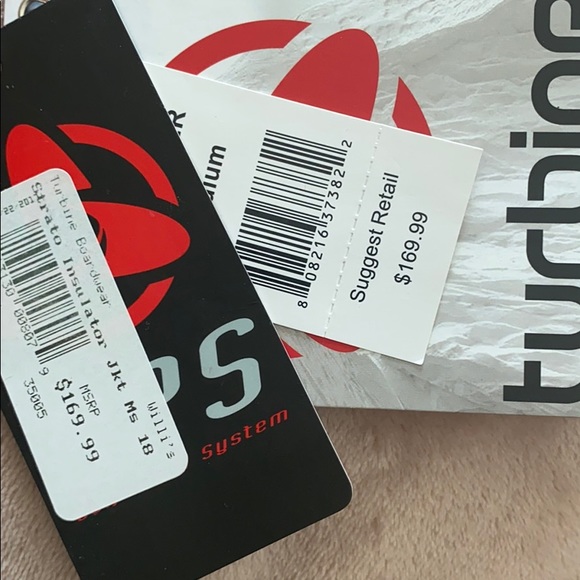 Men’s green turbine down jacket with neck pillow pocket - Picture 3 of 5